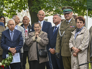 pamiątkowe zdjęcie z bratanicą panią Jadwigą Pilawską pamiątkowe zdjęcie z bratanicą panią Jadwigą Pilawską