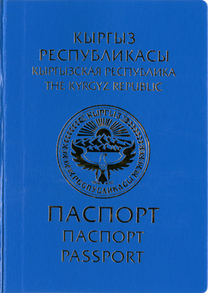 paszport obywatela Kirgistanu paszport obywatela Kirgistanu