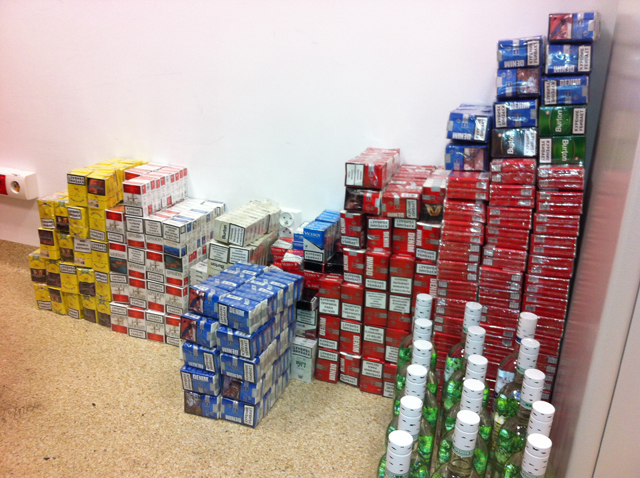 nielegalne papierosy alkohol