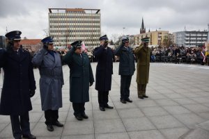 Komendant W-MOSG na wojewódzkich obchodach z okazji Narodowego Święta Niepodległości 