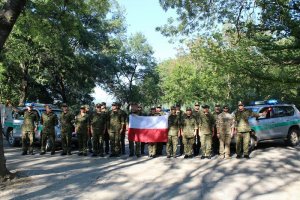 Uczestnicy misji oddają hołd bohaterom Powstania Warszawskiego 