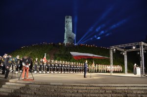 Uroczystości na Westerplatte zdj. Morski OSG 