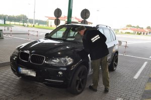 Zatrzymane bmw 