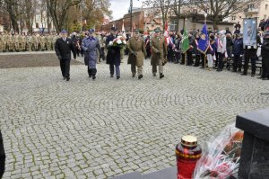 Zastępca Komendanta W-MOSG na kętrzyńskich obchodach z okazji Narodowego Święta Niepodległości 