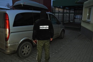 Mercedes Vito zatrzymany w Bezledach 