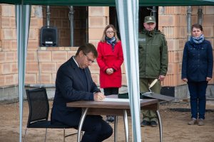 Budowa nowego obiektu Placówki Straży Granicznej w Dubeninkach 