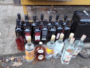ujawniony nielegalny alkohol 