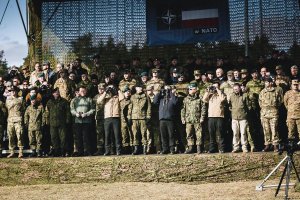 Wizyta Prezydenta Rzeczypospolitej Polskiej i Ministra Obrony Narodowej w Orzyszu 