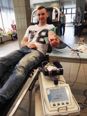 Akcja krwiodawcza PSG w Braniewie 