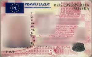 sfałszowane prawo jazdy zabezpieczone na dpg w Bezledach 