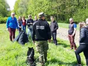 Patrol studentów na granicy 