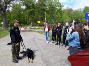 Patrol studentów na granicy 