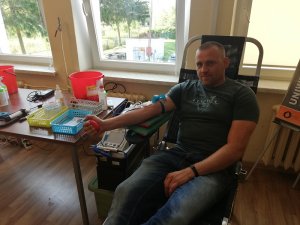 akcja krwiodawcza w Barcianach 