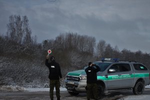 patrol z PSG w Grzechotkach 