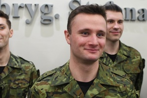 ślubowanie nowych funkcjonariuszy 