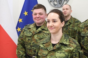 ślubowanie nowych funkcjonariuszy 