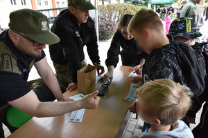 Dzieci odkrywały tajniki służby w Straży Granicznej 
