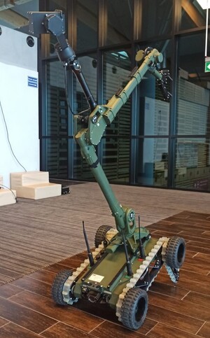 Straż Graniczna ma nowego robota do działań minersko-pirotechnicznych 
