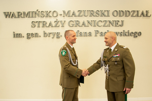 Nowy Zastępca Komendanta w Warmińsko-Mazurskim Oddziale SG 