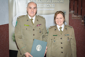 Przekazanie obowiązków Komendanta PSG w Olsztynie 