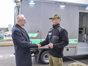 ambulans pirotechniczny dla Straży Granicznej 