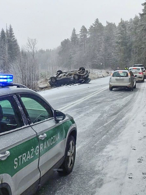 Funkcjonariusze SG ruszyli z pomocą 