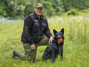 przewodnik z psem służbowym przewodnik z psem służbowym