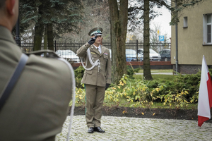 Przywitanie generała w Warmińsko-Mazurskim Oddziale Straży Granicznej Przywitanie generała w Warmińsko-Mazurskim Oddziale Straży Granicznej