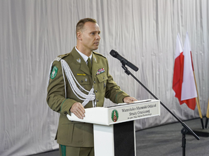 Komendant Warmińsko-Mazurskiego Oddziału Straży Granicznej gen. bryg. SG Daniel Wojtaszkiewicz Komendant Warmińsko-Mazurskiego Oddziału Straży Granicznej gen. bryg. SG Daniel Wojtaszkiewicz