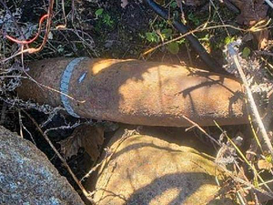 niewybuch w pobliżu granicy niewybuch w pobliżu granicy