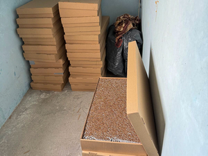 ujawnione nielegalne papierosy ujawnione nielegalne papierosy