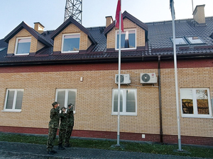 podniesienie flagi państwowej w Placówce Straży Granicznej w Górowie Iławeckim podniesienie flagi państwowej w Placówce Straży Granicznej w Górowie Iławeckim