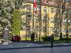 podniesienie flagi w Warmińsko-Mazurskim Oddziale Straży Granicznej podniesienie flagi w Warmińsko-Mazurskim Oddziale Straży Granicznej