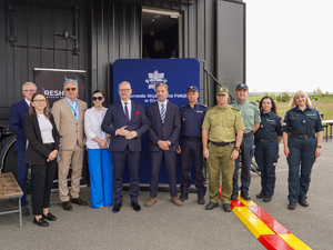 przedsięwzięcie "Escapetruck" z udziałem Komendanta Warmińsko-Mazurskiego Oddziału Straży Granicznej gen. bryg. SG Daniela Wojtaszkiewicza przedsięwzięcie "Escapetruck" z udziałem Komendanta Warmińsko-Mazurskiego Oddziału Straży Granicznej gen. bryg. SG Daniela Wojtaszkiewicza