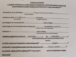 fikcyjne zaświadczenie o podjęciu studiów fikcyjne zaświadczenie o podjęciu studiów