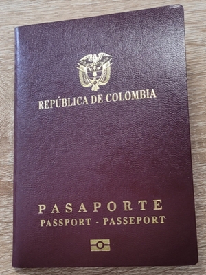 paszport kolumbijski paszport kolumbijski