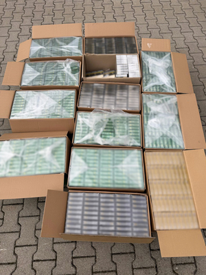 zabezpieczone nielegalne papierosy zabezpieczone nielegalne papierosy
