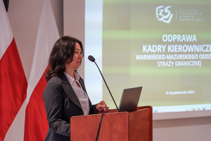 odprawa kadry kierowniczej Warmińsko-Mazurskiego Oddziału Straży Granicznej odprawa kadry kierowniczej Warmińsko-Mazurskiego Oddziału Straży Granicznej