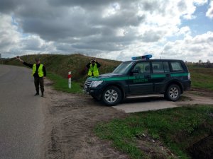 Kontrola drogowa-PSG w Górowie Iławeckim 