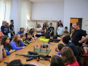 Wizyta młodziezy w PSG Sępopol 