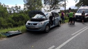 Wypadek drogowy w m. Botkuny 
